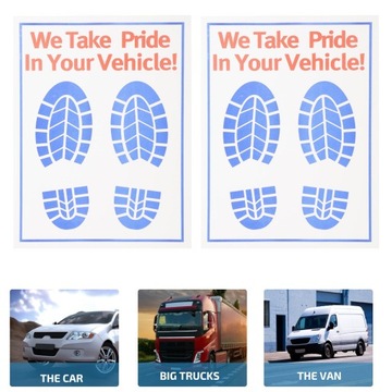 Одноразовые автомобильные коврики Accesorios Para Autos