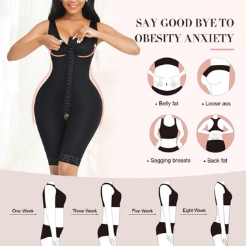 Full Body Shaper Women Thigh Corset Tummy Control