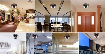 МАТЕРИАЛ КАМЕРЫ ДЛЯ МОНИТОРИНГА ВИДЕООБРАЖЕНИЯ КУПОЛЬНЫЙ СВЕТОДИОД 2xAA