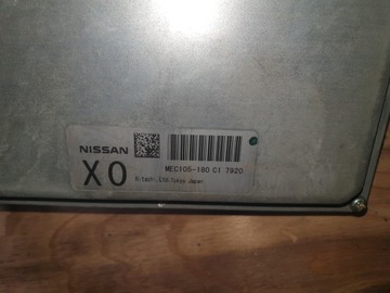 ŘÍZENÍ JEDNOTKA MOTORU MEC105-180 NISSAN 370Z FX37 G37 3.7 VQ37