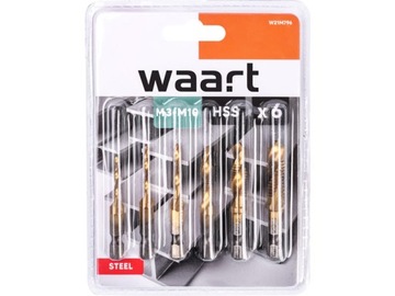 СВЕРЛА ДЛЯ РЕЗЬБЫ HSS, НАБОР М3-М10