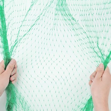 Siatka Ochronna na Ptaki Gołębie Przeciw Ptakom na Drzewa Borówki do Ogrodu