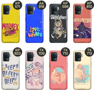 ЧЕХОЛ ДЛЯ OPPO RENO 5 LITE ДИЗАЙН С НАПИСАНИЯМИ ТЕКСТА КРЫШКА КОРПУСА