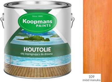 KOOPMANS HOUTOLIE OLEJ TARASOWY 20 l MIÓD 109