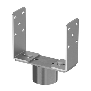 Adapter do podstaw słupa 60-200x184x4,0 - PWOM 4