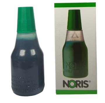 Tusz do pieczatek i stempli NORIS 110s zielony