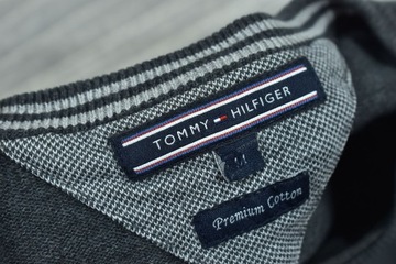 TOMMY HILFIGER Premium Cotton Sweter Męski / M