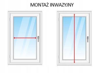 Plisa inwazyjna roleta plisowana 109x230 cm