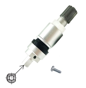 Zawór ALU do czujnika TPMS Schrader Faraday