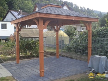 ALTANA 25 3x3 OGRODOWA Ryflowane Słupy PRODUCENT