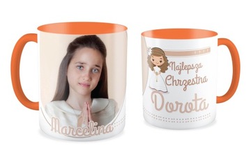 ФОТО Оранжевая кружка GODPARLS' COMMUNION CREATOR