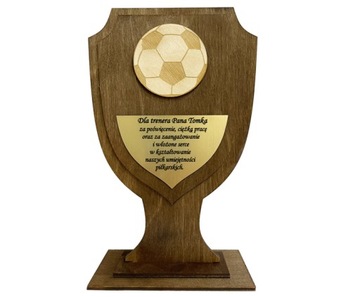 Статуэтка кубка футбольный подарок ВАША ГРАВИРОВКА