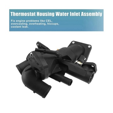 SADA POUZDRO TERMOSTATU CHLAZENÍ MOTORU PRO S-TYPE XF XJ8 XK8 XKR