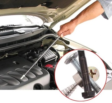 ДЛИННЫЙ ТЕЛЕСКОПИЧЕСКИЙ МАГНИТНЫЙ ВИНТОВОЙ ЗАХВАТ С ЗАЖИМОМ