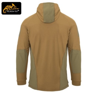 МУЖСКАЯ ТОЛСТОВКА С КАПЮШОНОМ-КЕНГУРУ RANGE HOODIE HELIKON OLIVE/BLACK