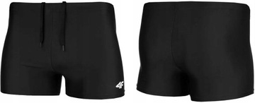 4F МУЖСКИЕ ШОРТЫ ДЛЯ БАССЕЙНА/ПЛЯЖА СПОРТИВНЫЕ БОКСЕРСКИЕ ШОРТЫ – ЧЕРНЫЕ, размер L