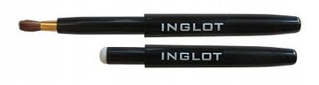 Inglot Składany Pędzelek do makijażu ust naturalne włosie sobola
