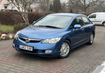 Honda Civic VIII 2007 Honda Civic 110KM Hybrid CLIMATRONIC Bezwypadkowy Serwis Dla Wymagajacy, zdjęcie 1