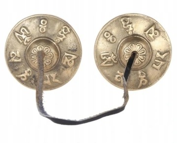DZWONKI TYBETAŃSKIE TINGSHA Z LUCKY SYMBOLS