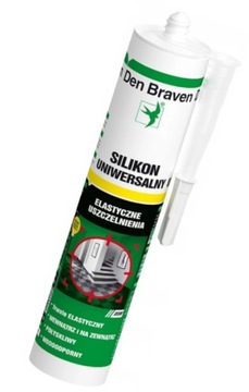 Den Braven Silikon Uniwersalny Brązowy 280ml