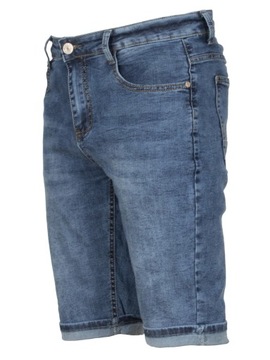 Krótkie spodnie męskie W:40 106 CM spodenki jeans