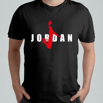 Koszulka T-shirt Męski Michael Jordan AIR NBA r. L