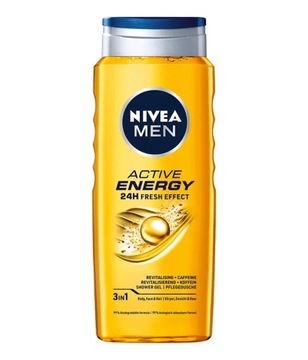 ŻEL POD PRYSZNIC NIVEA MEN 500ML ACTIVE MĘSKI