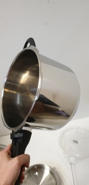 СКОРОВАРКА AMAZON BASICS 6Л ИЗ НЕРЖАВЕЮЩЕЙ СТАЛИ