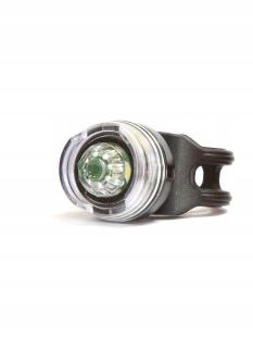 LAMPKA ROWEROWA LED na ROWER TL5417 BIAŁA