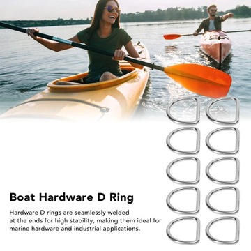 10 шт., бесшовное сварное кольцо из нержавеющей стали 316 T7, фурнитура T7