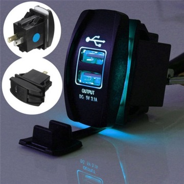 Podwójna ładowarka sieciowa USB 3.1 Carling ARB