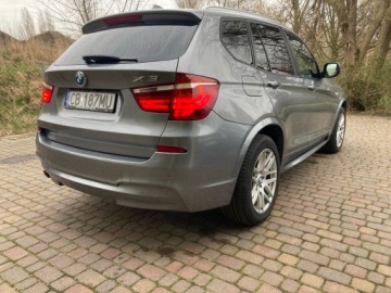 BMW X3 F25 SUV 2.0 20d 184KM 2011 BMW X3 20d Xdrive M Pakiet 184KM 2011r, zdjęcie 4