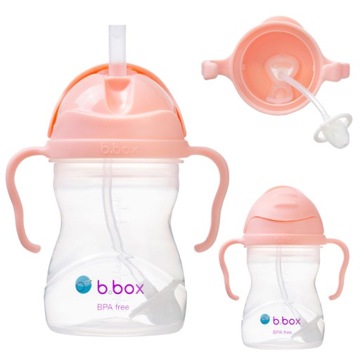 BIDON B.BOX GELATO ze słomką 240 ml pojnik BUTELKA dla dzieci TUTTI FRUTTI