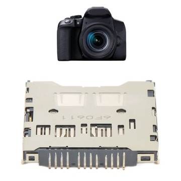 Замена гнезда карты памяти Держатель гнезда устройства чтения деталей VC