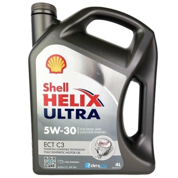 Shell HELIX ULTRA ECT C3 5W-30 4 LITRY