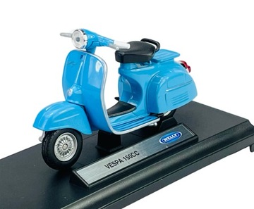WELLY VESPA 150CC NIEBIESKI 1:18 SKUTER NOWY MODEL MOTOCYKL