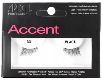 RZĘSY NA PASKU POŁÓWKI ARDELL ACCENT 301 BLACK