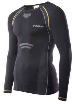 BRUGI 4RC3 Термоактивное мужское нижнее белье Быстросохнущая термотолстовка S/M