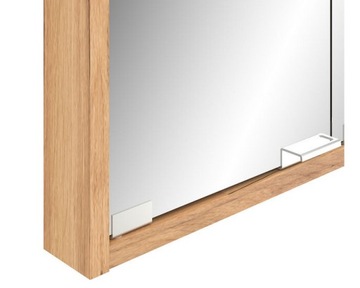MEBLOMASTER ШКАФ ДЛЯ ВАННОЙ С ЗЕРКАЛОМ 60x15,2x65