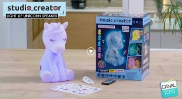 My music creator Unicorn Speaker Głośnik bluetooth, zmienia kolory