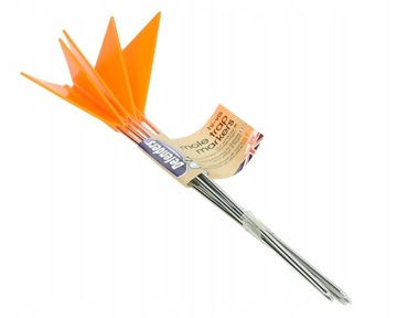 5xCHORĄGIEWKI FLAGI DO OZNACZANIA PUŁAPEK NA KRETY
