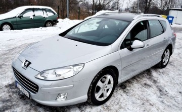 Peugeot 407 SW 2.0 HDi FAP 163KM 2010 Peugeot 407 2.0 HDI 163KM Automat, Panorama, Skory, Serwisowany 2.0 Diesel, zdjęcie 18