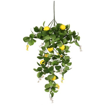 WAZONY DEKORACJE DOMU SZTUCZNE OWOCE CYTRYNOWE RATTAN DEKORACJE DRZEWA CYTRYNOWEGO