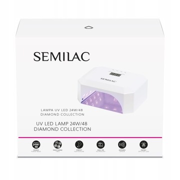 Semilac UV LED лампа 24Вт/48 DIAMOND