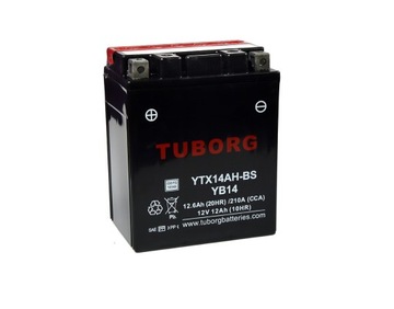 Akumulator AGM Tuborg YTX14AH-BS 12.6Ah 210A