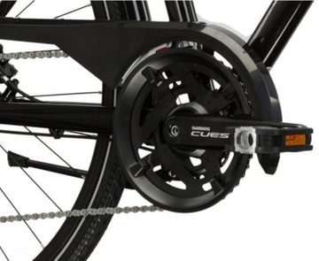 Трекинговый велосипед KROSS Trans 5.0 Черный, размер 21