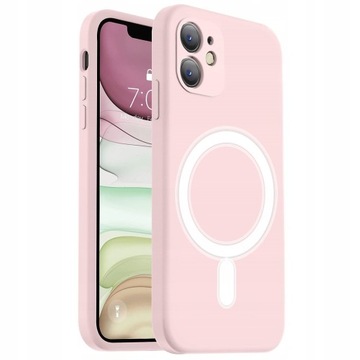 СИЛИКОНОВЫЙ ЧЕХОЛ MAGSAFE С ЗАЩИТОЙ КАМЕРЫ ДЛЯ IPHONE 11 ЦВЕТОВ + СТЕКЛО