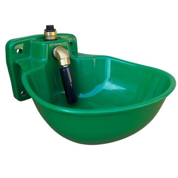 Поилка К75 с трубчатым клапаном для лошадей и др. + хомут