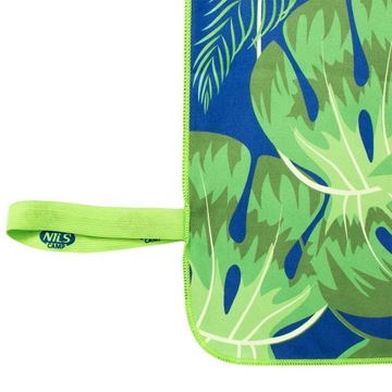 Быстросохнущее банное полотенце из микрофибры, 80 x 160 см, зеленое, спортивное.