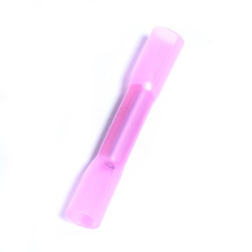 ТРУБКИ ТЕРМОУСТАНОВОЧНЫЕ КРЫШКИ С ЖЕСТЬЮ КРАСНЫЕ x 100